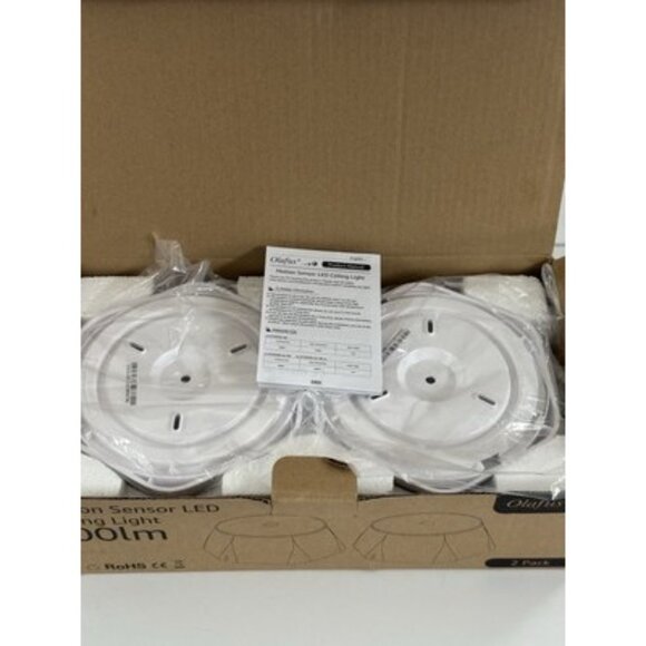 Olafus Motion Sensor Led Ceiling Light 2 Pack 800lm - Picture 5 of 6